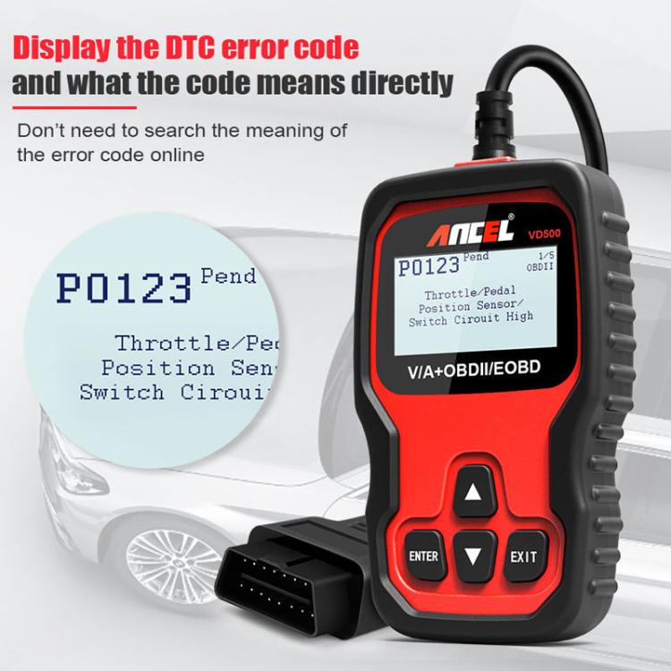 Ancel VD500 For Volkswagen / Audi / Skoda / Seat Automotive Diagnostic Scan Tool Ancel VD500 For Volkswagen / Audi / Skoda / Seat Automotive Diagnostic Scan Tool